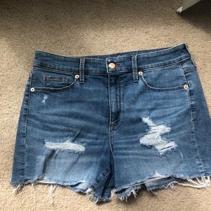 Denim shorts. Size 10/30